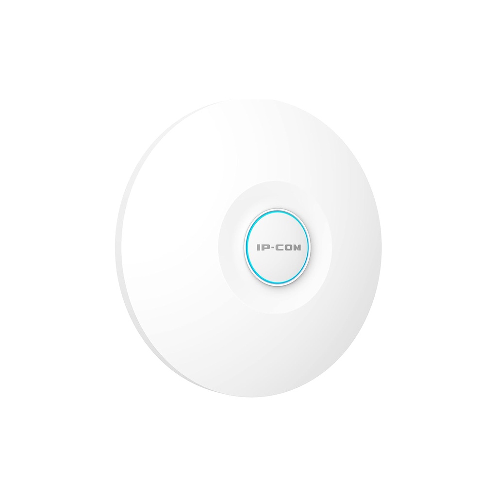 Access Point Wi-Fi 6 largo alcance, doble banda, puertos: 2 LAN GE, antenas: 4x4dBi, OFDMA, 2x2 MU-MIMO, montaje en techo, marca IP-COM Tenda.