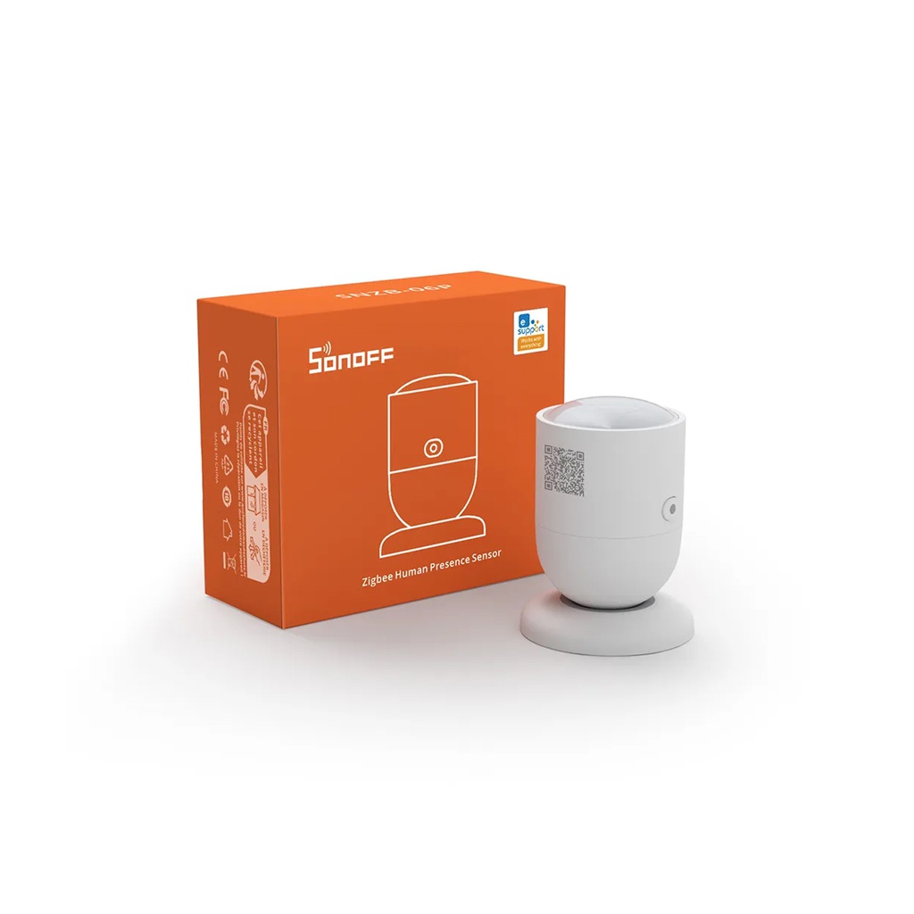 Sensor de presencia humana inteligente SNZB-06P, Zigbee, marca Sonoff.
