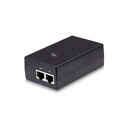 Adaptador y protector ESD PoE, 50VDC 1.2A, 60W, FE, marca Ubiquiti.