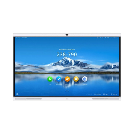 [55150939] Pantalla Interactiva de 86 pulgadas, ideal para aulas, resolución 4K, Board 3, cámara incorporada, Marca Huawei
