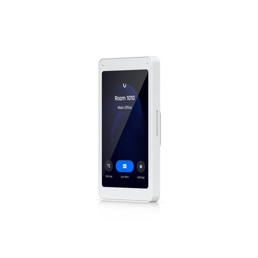 [UA-Intercom-Viewer] Pantalla táctil de 5¨ PoE, audio bidireccional, facilita llamadas, video, control de visita y acceso, compatible con Intercom y G2 Reader pro, marca Ubiquiti.
