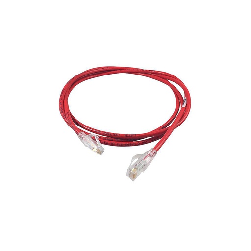 [OR-SPC607-02] Pathcord Categoria 6, de 7 pies color rojo, TechChoice, marca Ortronics