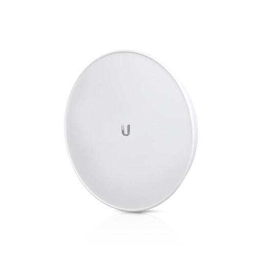 [PBE-M5-400-ISO] Radio con antena direccional integrada tipo plato con radomo, PowerBeam M5 400 ISO AirMax, punto a punto (PtP) de 5 GHz, 25 dBi, + 150 Mbps 25 kms., marca Ubiquiti.